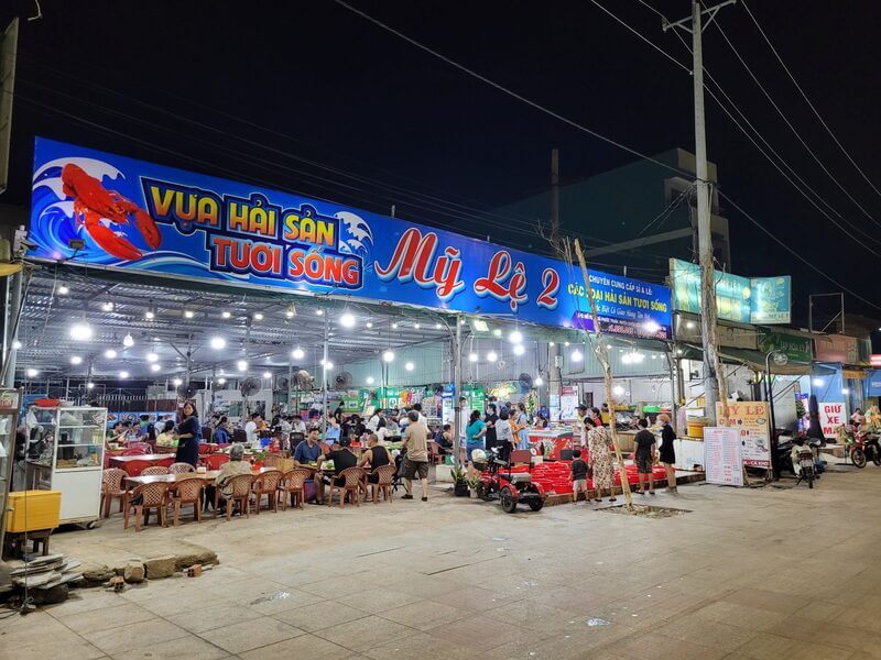 quán ăn mỹ lệ 2 hồ tràm