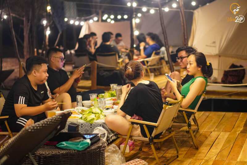 TOP 8 ĐIỂM DU LỊCH HỒ TRÀM – HỒ CỐC – BÌNH CHÂU KHÔNG THỂ BỎ QUA Cam Trai Camping Vivu24h Ho Coc E1721486140124